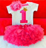 Infant First Birthday Outfits Baby Girl Clothes Sets Newborn Toddler Girl Christening Party Wear Little Girl One Year Clothing